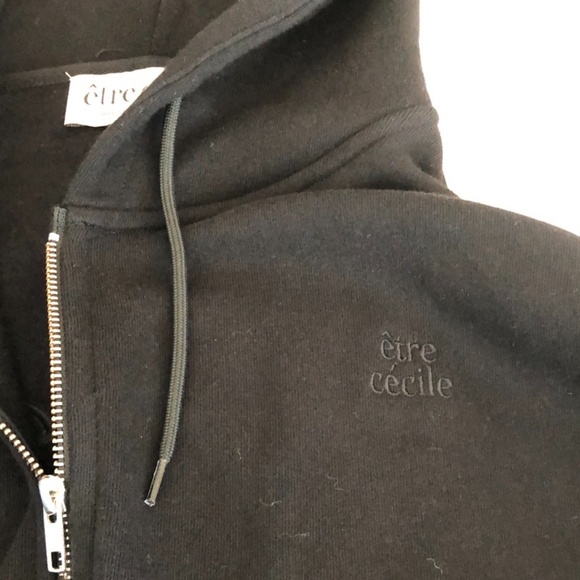 Être Cécile Floral Print Zipped Hoodie - Size XS - Picture 3 of 8